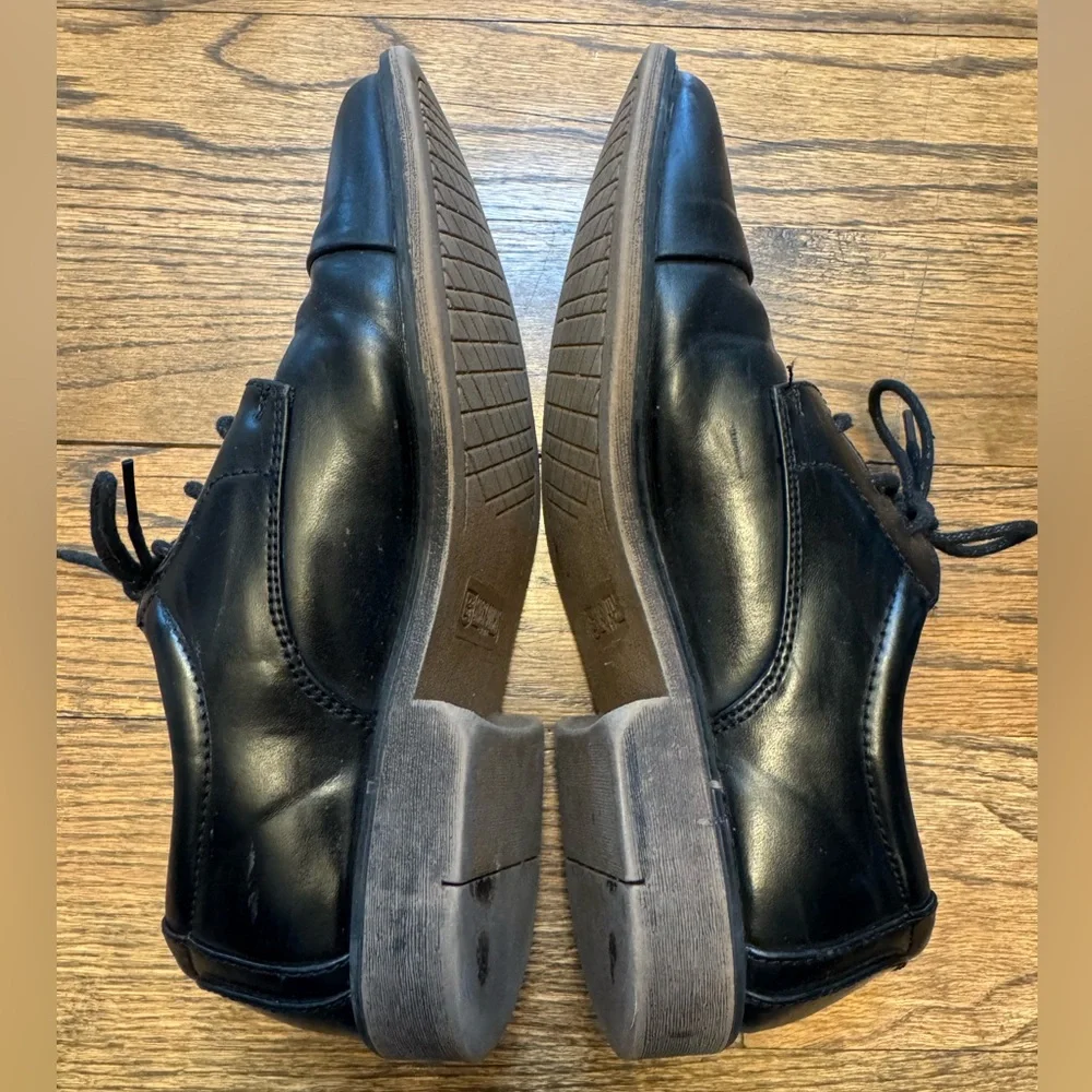 Stacy Adams Boy’s Classic Black Oxfords, Size 3M